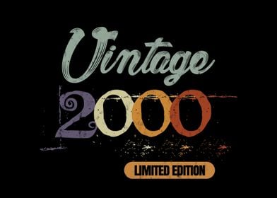 2000 Vintage Birthday Gift