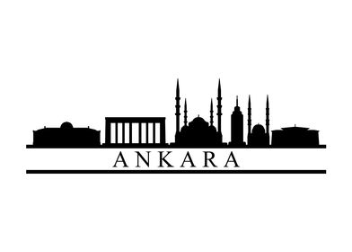 Ankara skyline