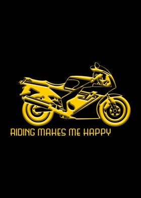 Happy Motorbike Riding