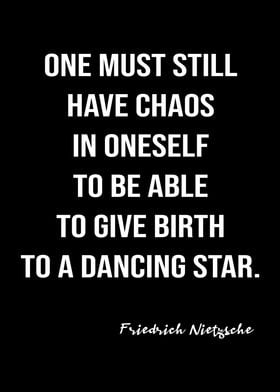 Nietzsche On Dancing Star