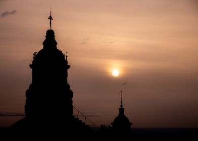 Prayer at Sunset