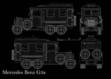 Mercedes Benz G3a 1939 