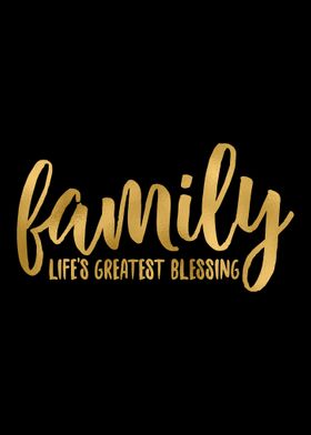 Family is a Blessing