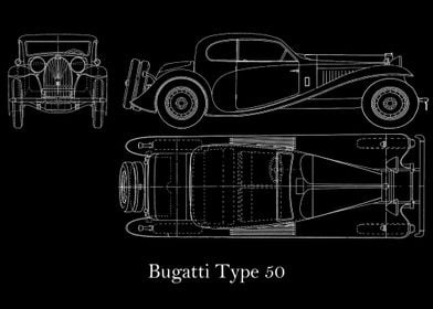 Bugatti Type 50 1932 