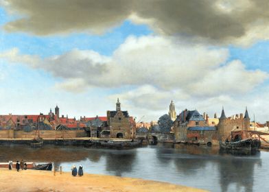 Vermeer View of Delft 