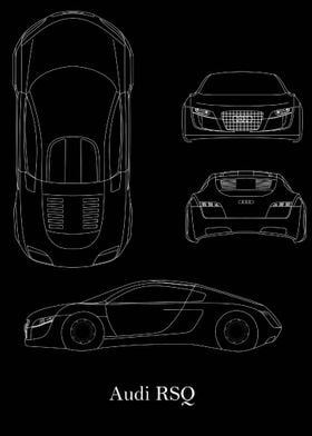 Audi RSQ Blueprint