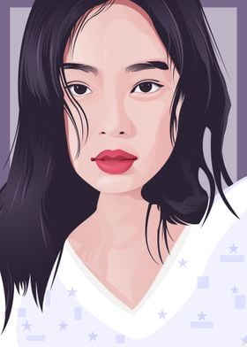 kpop vector minimalis