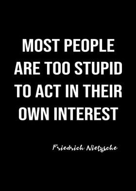 Nietzsche On Stupid People