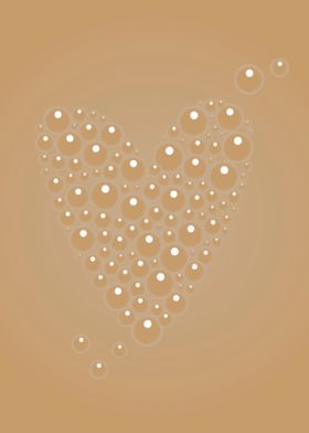 Tea Cup Bubbles Valentine 