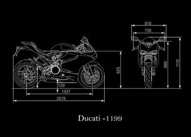 Ducati 1199 2012 Blueprint