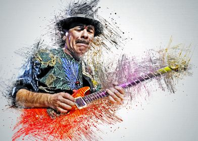 Carlos Santana Pen Color 4