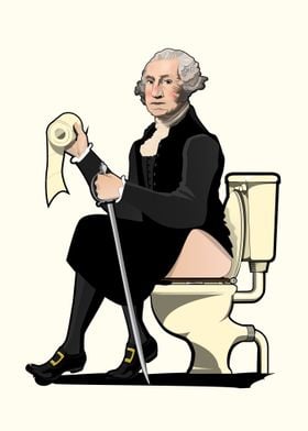 George Washington Toilet