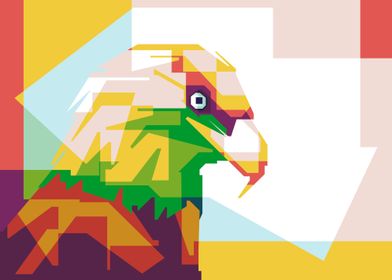 Eagle in WPAP