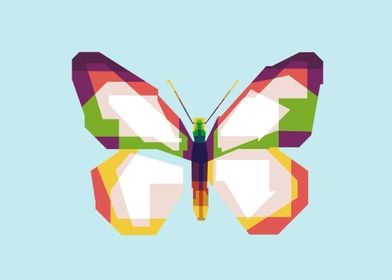 Butterfly in WPAP 