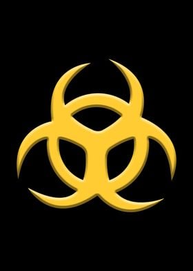 Biohazard Warning Sign