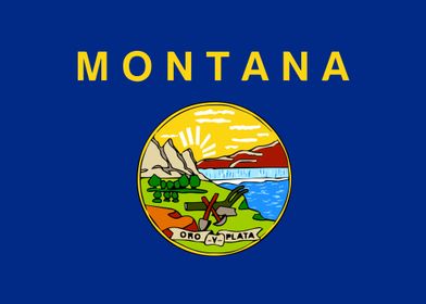 Montana State Flag