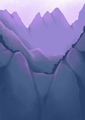 Purple Landscape