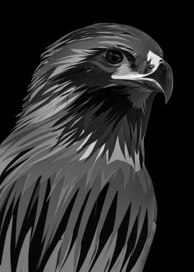 eagle grayscale