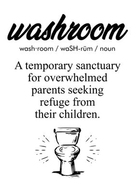 Funny Bathroom Recipe Poster By Atomic Chinook Displate