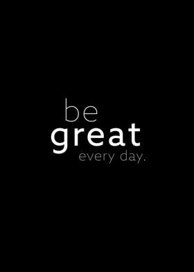 be great II