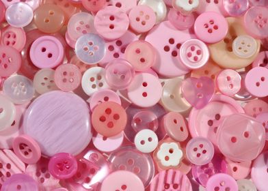 Pink buttons background