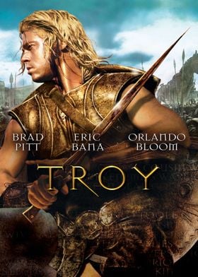 Troy Movie cover poster