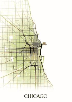 Chicago Illinois Map