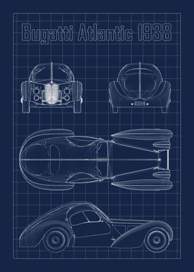 Bugatti Atlantic 1938