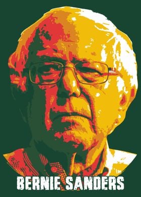 Bernie Sanders Pop Art