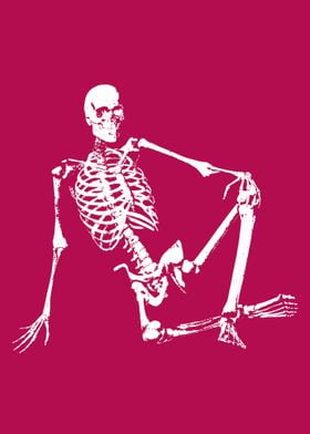 pink skeleton