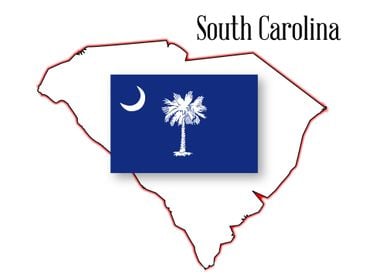 South Carolina State Map