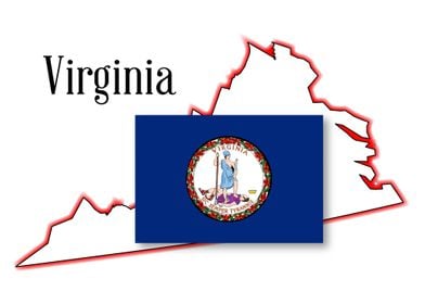 Virginia State Map