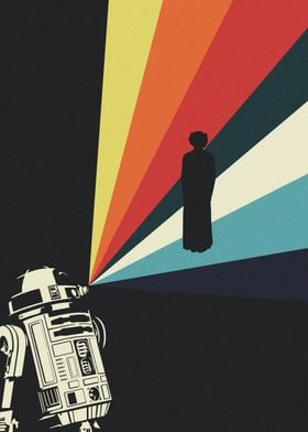 Star Wars Retro' Posters | Star Wars | Displate