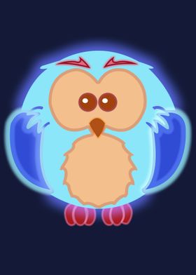 The Glowing Owl