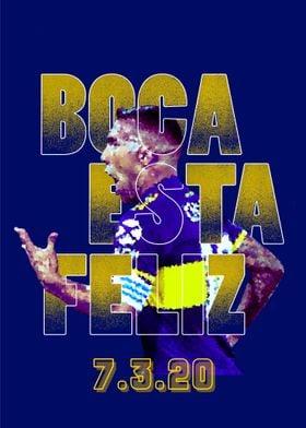 Boca esta feliz