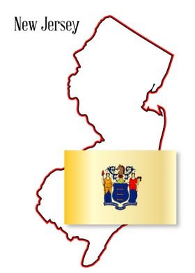 New Jersey State Map