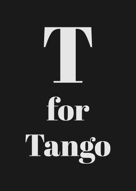 T for Tango