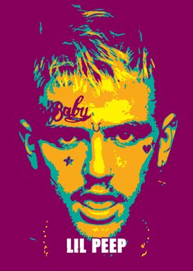 Lil Peep Pop Art Design