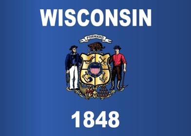 Wisconsin State Flag