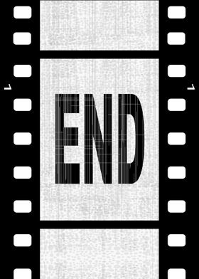 The End Film Strip