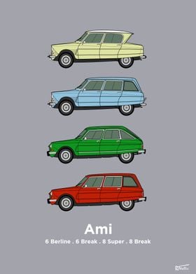 Ami 6 and 8 Classic Cars