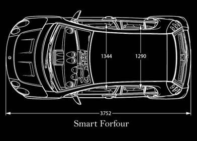 Smart Forfour 2006 top