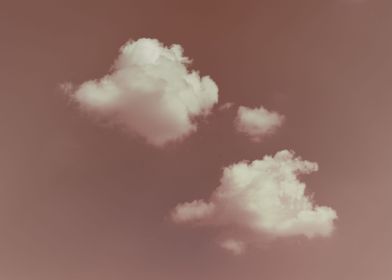 NEPHELAI Clouds on pink