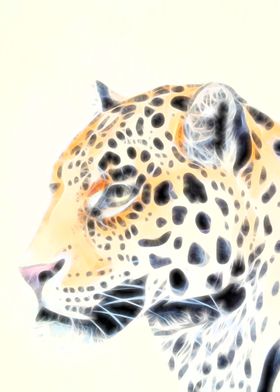 leopard fractal colored