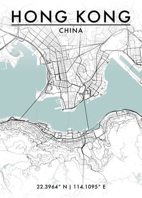 Hong Kong City Map