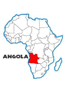 Angola Map