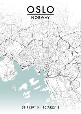 Oslo City Map