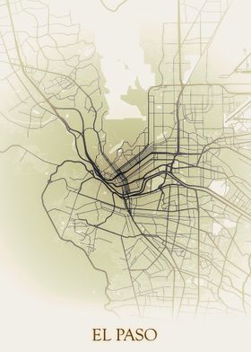 El Paso Texas Map