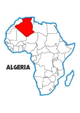 Algeria Map