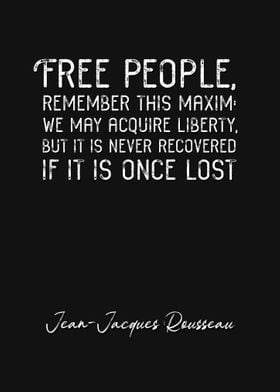 Jean Jacques Rousseau Q4